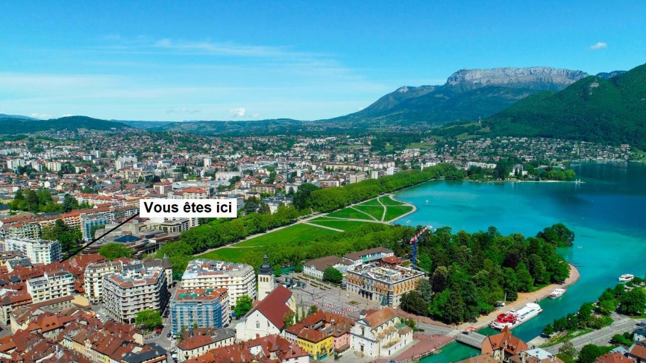 A 200M Du Lac, Au Coeur De La Vieille Ville Avec Parking Annecy Exteriér fotografie